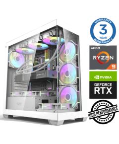 INTOP Ryzen 9 5900X 32GB 1TB SSD M.2 NVME RTX5060 8GB no-OS Персональные компьютеры