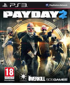 Payday 2 (Pay day 2) Playstation 3 (PS3) video spēle PlayStation 4 (PS4) spēles