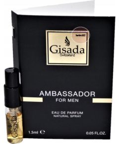 Str8 Gisada, Ambassador, Eau De Parfum, For Men, 1.5 ml *Vial For Men