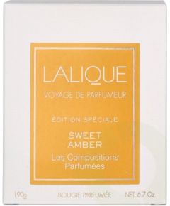 Lalique, Les Compositions Parfumees - Sweet Amber Scented Candle, 190 g Telpu aromāti