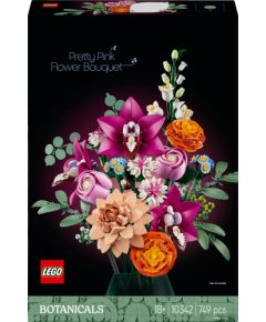 LEGO Botanicals Piękny bukiet różowych kwiatów 3 szt. (10342)