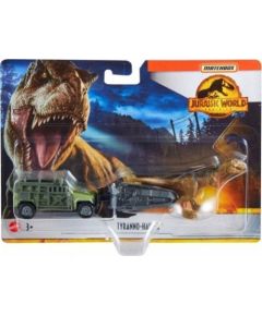 Mattel Mattel Pojazd Matchbox Jurassic World Transporter Dinozaurów Tyranno-Hauler Suņu un kaķu transport somas