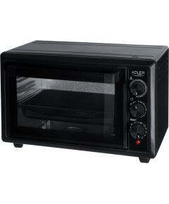 Adler Electric Oven AD 6023 26 L 1500 W Black Mini cepeškrāsnis un virsmas