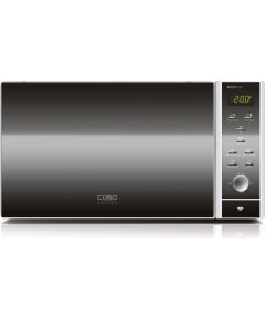 Caso Microwave Oven with Grill and Convection MCG 25 Chef Free standing 25 L 900 W Convection Grill Stainless steel/Black