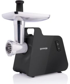 Gorenje Meat grinder MG2001SB Black/Stainless Steel 2000 W Number of speeds 1 Throughput (kg/min) 2.6 Мясорубки