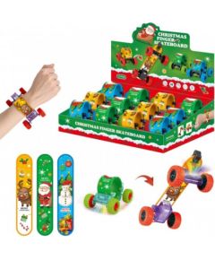 Trifox Красочный Рождественский пальчиковый скейтборд с подсветкой, в ​​виде браслета разные HW23103747 Galda spēles