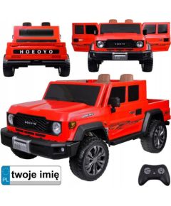 Jokomisiada Duże auto PICKUP na akumulator elektryczne dla dzieci 2os 4x4 paka PA0329