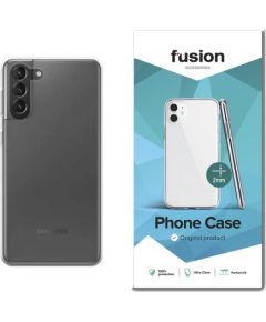 Fusion ultra clear series 2 mm silikona aizsargapvalks Samsung G991 Galaxy S21 5G caurspīdīgs (EU Blister) Neoriģinālie Maciņi