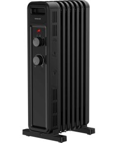 Oil filled radiator Sencor, black