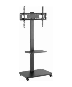 TV stiprinājums Gembird 37" - 75" TV floor stand with caster wheels TV un monitoru stiprinājumi, kronšteini