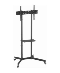 TV stiprinājums Gembird 37" - 70" TV floor stand with caster wheels TV un monitoru stiprinājumi, kronšteini