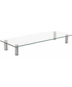 Monitora statīvs Gembird  Monitor Stand Glass TV un monitoru stiprinājumi, kronšteini