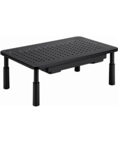 Monitora statīvs Gembird Adjustable Monitor Stand with Drawer TV un monitoru stiprinājumi, kronšteini