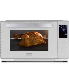 Caso Compact oven Bake & Style 26 Touch Easy Clean Compact 1500 W Silver Mini cepeškrāsnis un virsmas
