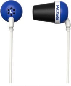 Koss Plug Wired In-ear Noise canceling Blue Austiņas