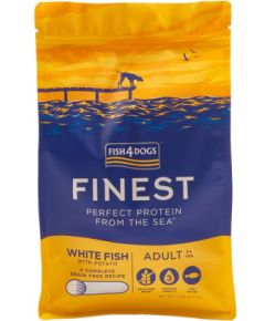Fish4Dogs Finest Ocean White Fish Małe Rasy 1,5kg Suņu barība
