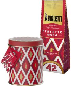 Kawa mielona BialettiMoka Perfetto Caramello 250g z puszką