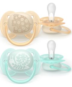 Philips Avent māneklītis Ultra soft DECO, 0-6M (2 gab) - SCF091/41