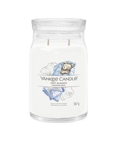 Yankee Candle Soft Blanket Signature Candle 567.0g Telpu aromāti