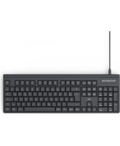 Hama Klawiatura ck-100 przewodowa czarna Klaviatūras