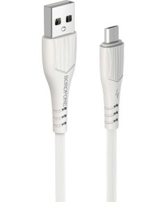 OEM Borofone Cable BX37 Wieldy - USB to Micro USB - 1 metre white Дата USB-кабели