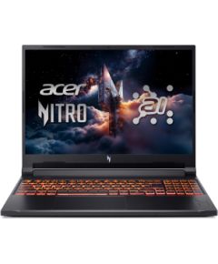 Acer Nitro V 16 AI ANV16-42-R1PE Shale Black 16 " IPS WUXGA 1920 x 1200 pixels AMD Ryzen 5 240 16 GB DDR5 Solid-state drive capacity 512 GB NVIDIA GeForce RTX 5050 GDDR7 8 GB Windows 11 Home 802.11ax Bluetooth version 5.3 Keyboard language US internationa Ноутбуки