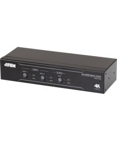 Aten 2x2 True 4K HDMI Matrix Switch with Audio De-Embedder VM0202HB Switch