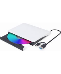 Gembird DVD-USB-031-BW External USB DVD drive, black-white