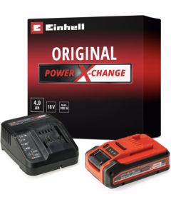 Akumulators Einhell PLUS PXC; 18 V; 1x4,0 Ah; Li-ion + lādētājs Аккумуляторы