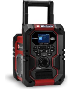 Radio Einhell TE-CR 18 Li DAB+/FM/BT; 18 V (bez akumulatora un lādētāja) Celtniecības Lukturi un radio