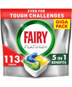 Trauku mazg.kapsulas FAIRY Platinum Lemon, 113gb Tīrīšanas un Ķīmiskie līdzekļi