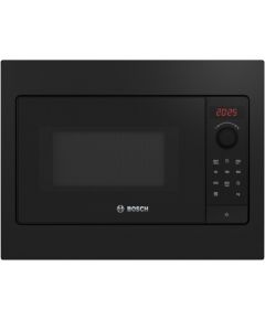 Bosch BFL523MB4 mikroviļņu krāsns, iebūvējama Melna 20L