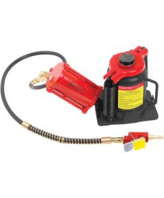 Welzh Werkzeug Pudeles domkrats ar pneimatisko un hidraulisko vadību, 20 tonnas Smago automobīļu