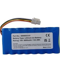 Extradigital Аккумулятор для электроинструментов  HUSQVARNA 5806833-01, 18V, 6.8Ah, Li-ion Аккумуляторы