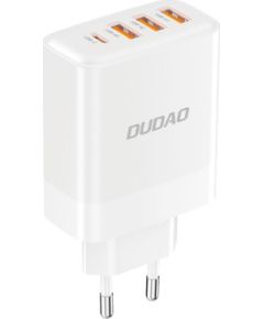 Dudao   Dudao A5HEU network charger 3x USB-A 1x USB-C PD20W - white