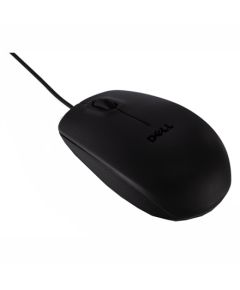 Dell Optical Mouse MS116 Cable, Black, USB 2.0, Black