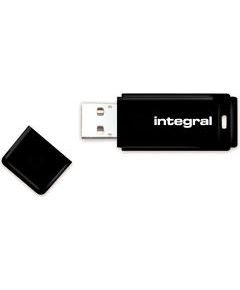 Integral USB 32GB Black, USB 2.0 with removable cap