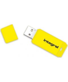 Integral USB Flash Drive NEON 32GB USB 2.0 - Yellow