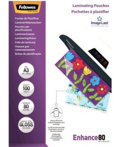 Fellowes Laminating pouch 80 µ, 303x426 mm - A3, 100 pcs