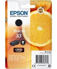 Ink Epson Singlepack Black 33 Claria Premium Ink