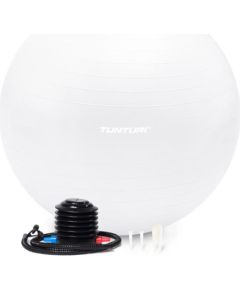 Tunturi Gymball 75cm, Off-white, Anti Burst Fitnesa bumbas