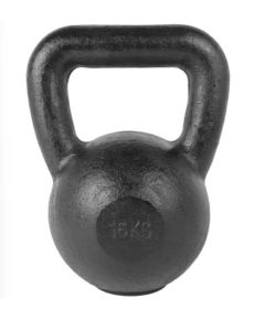 Tunturi Kettlebell Black 16kg Svaru ripas un stieņi