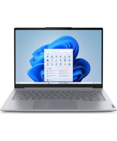 Lenovo ThinkBook 14 G8 IRL Intel Core 7 240H Laptop 35.6 cm (14") WUXGA 16 GB DDR5-SDRAM 512 GB SSD Wi-Fi 6 (802.11ax) Windows 11 Pro English Grey Portatīvie datori