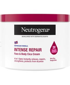 Neutrogena Face & Body Cica Cream - Intenzivně regenerační krém na obličej a tělo 400ml Smaržas - NESAKĀRTOTS