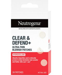 Neutrogena Clear & Defend+ Blemish Patches - Ultratenké náplasti na nedokonalosti pleti Smaržas - NESAKĀRTOTS