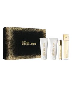 Michael Kors Sexy Amber Gift Set EDP 100 ml, shower gel 100 ml, body lotion 100 ml and miniature EDP 10 ml 100ml