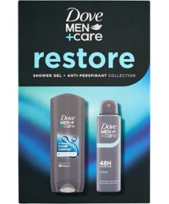 Dove Men Restore Body Care Set - Dárková sada tělové péče Smaržas - NESAKĀRTOTS