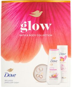 Dove Glow Body Care Set - Dárková sada péče o tělo Smaržas - NESAKĀRTOTS
