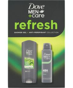 Dove Men Refresh Body Care Set - Dárková sada tělové péče Smaržas - NESAKĀRTOTS
