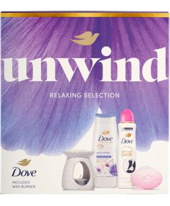 Dove Unwind Gift Set - Dárková sada péče o tělo Smaržas - NESAKĀRTOTS